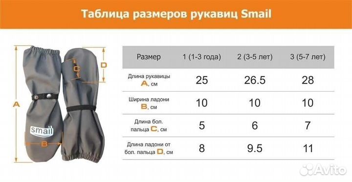 Варежки краги резиновые новые