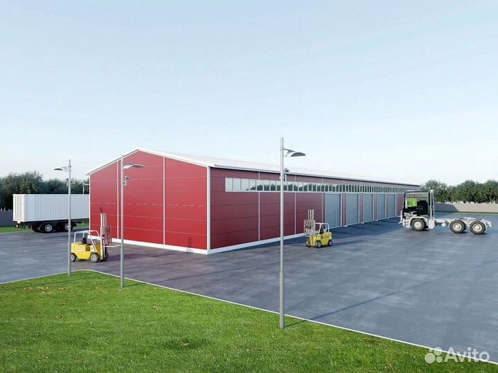 Металлические ангары
