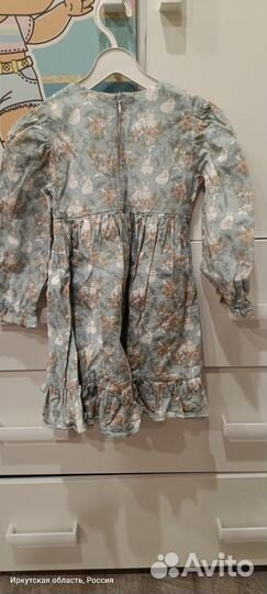 Платье для девочки 92