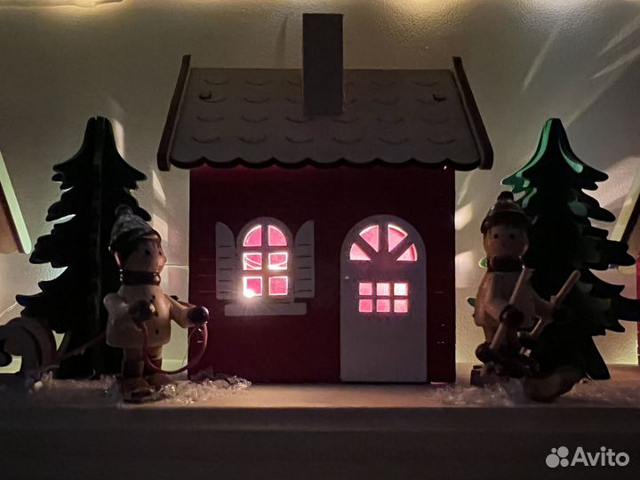 Новогодний светильник Швеция