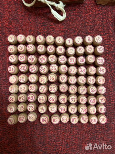 Лото СССР ретро но все в наборе