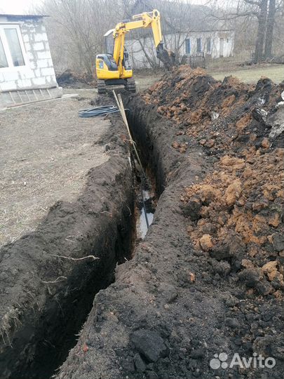 Услуги мини экскаватора