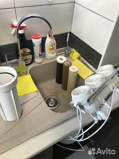 Сервис фильтров для воды, замена картриджей