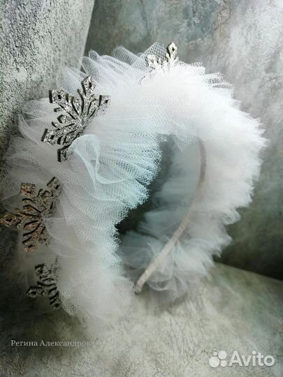 Ободок Снежинка