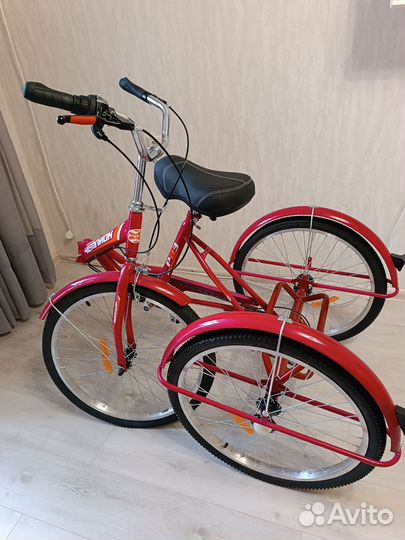 Трёх колёсный транспортный велосипед рвз