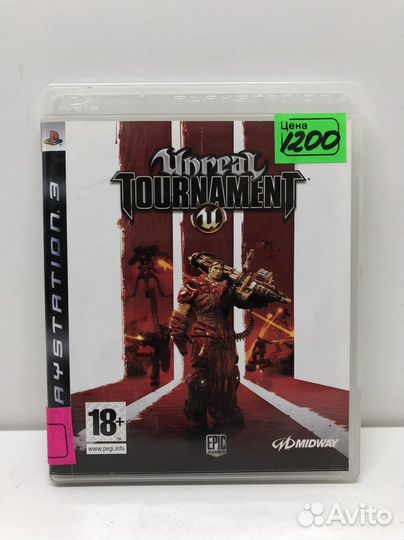 Диск Unreal Tournament для PS3