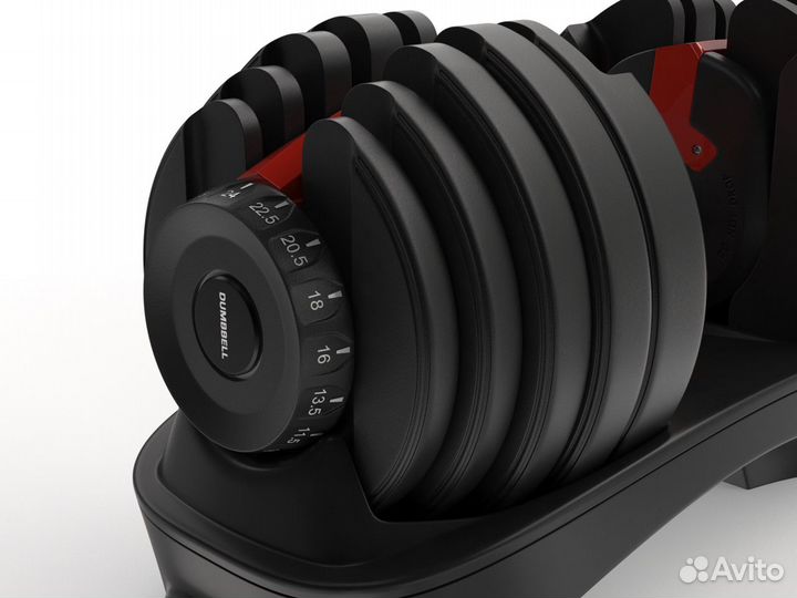 Гантель регулируемая Unixfit 24kg