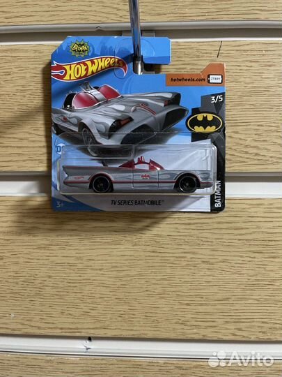 HOT Wheels Batmobile TV Series - Серый