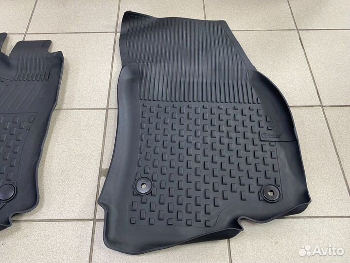 Коврики в салон черные Skoda Kodiaq 2016+