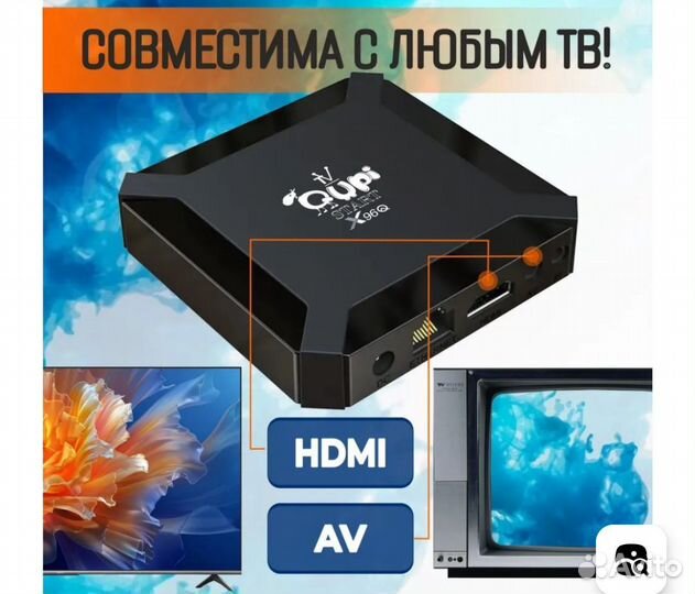 SMART tv андроид приставка
