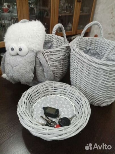 Интерьерные работы из искусственного ротанга