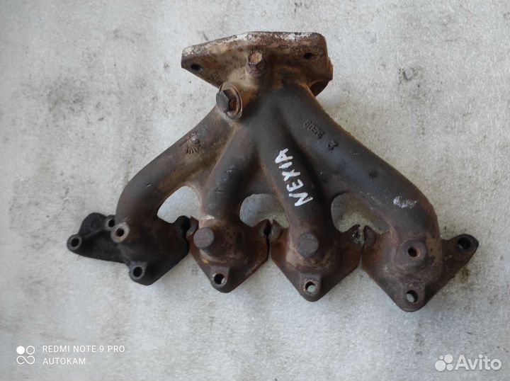 Коллектор выпускной Daewoo Nexia n100