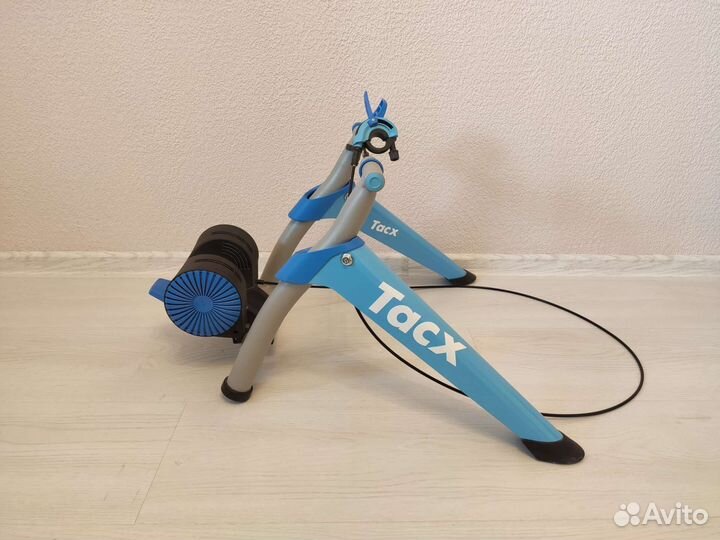 Велостанок-трейнер Tacx Booster T2500, голубой/сер