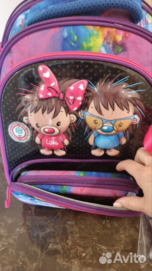 Ранец DeLune(ранец, пенал, мешок для обуви, мишка)