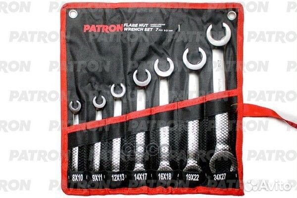 Patron Набор разрезных ключей 7 пр: 8х10, 9х11