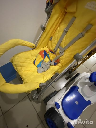 Коляска прогулка машинка