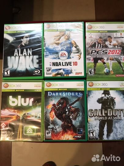 Игровые диски на xbox 360