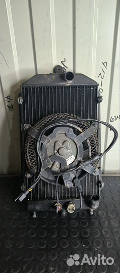 Kawasaki vn1600 vulcan радиатор