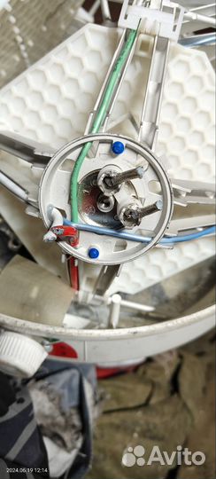 Посеребренные провода и детали