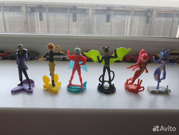 Леди баг и супер кот. Игрушки из kinder