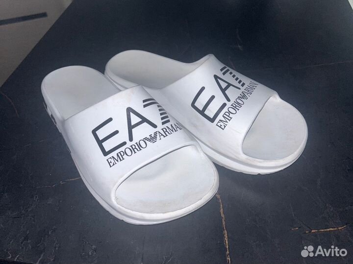 Шлепанцы armani exchange