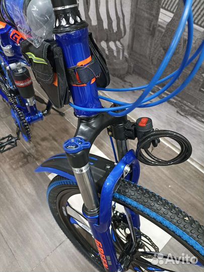 Новый двухподвесной велосипед,24 колеса,21скорость