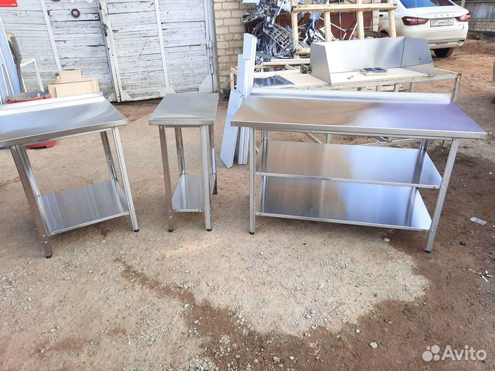 Производственные столы из нержавеющей стали
