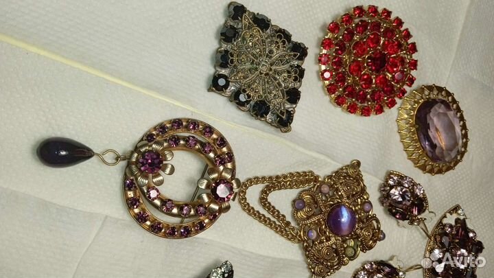 Броши СССР, Чехословакии, шикарные, редкие