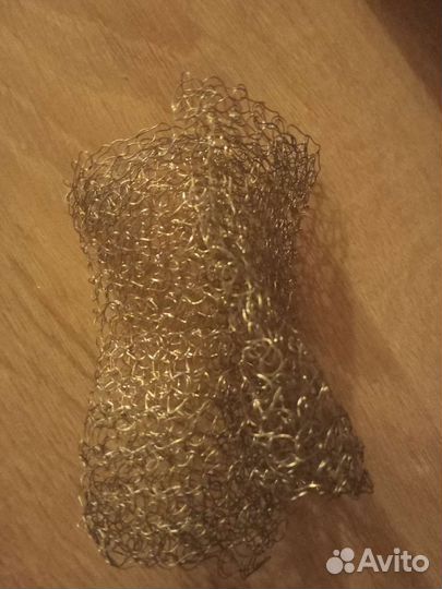 Губка металлическая мочалка