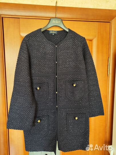 Кардиган из шерсти с люрексом Luisa Spagnoli, S