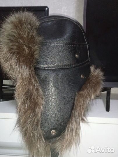 Шапка-ушанка для подростка