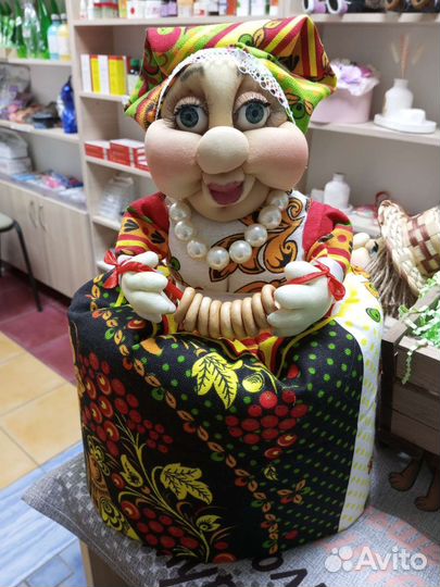 Кукла на чайник ручная работа