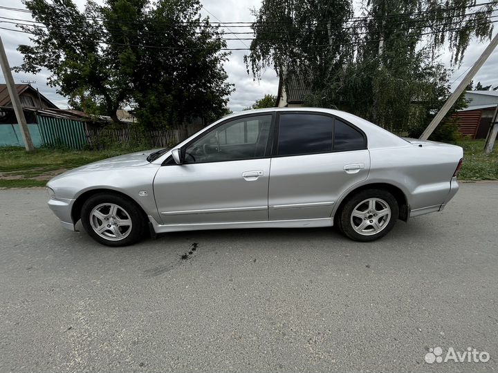 Mitsubishi Galant 2.5 AT, 2001, битый, 445 000 км