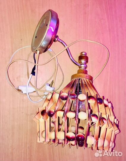 Комплект из люстры и двух светильников