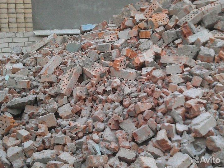 Бой кирпича на подсыпку