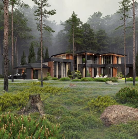 Дом 256 м² на участке 6 сот.