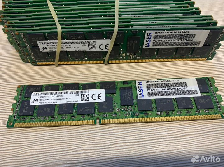 Ddr3 ecc reg 16gb (1600mhz) 16gb2rx4 pcl-12800r
