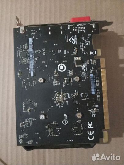 Видеокарта msi amd radeon rx 550 aero itx oc 2gb