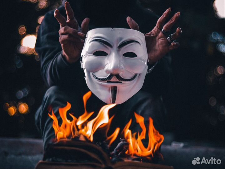 Маска Анонимуса Vеndеttа Гай Фокс