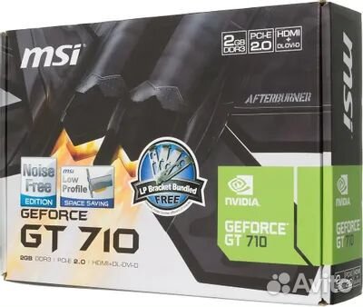 Видеокарта MSI GeForce GT710 2Gb DDR3