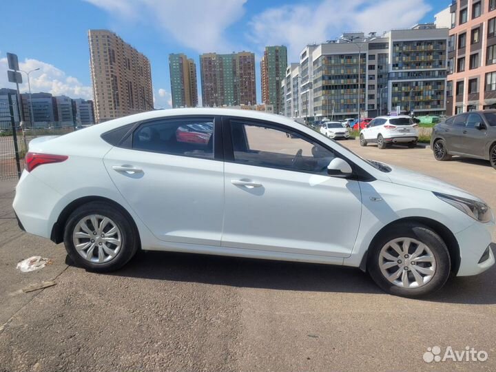 Hyundai Solaris 1.4 МТ, 2018, 84 000 км