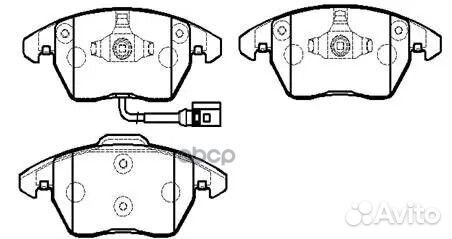 Колодки тормозные дисковые seat: Altea, Toledo