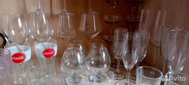 Набор бокалов и рюмок