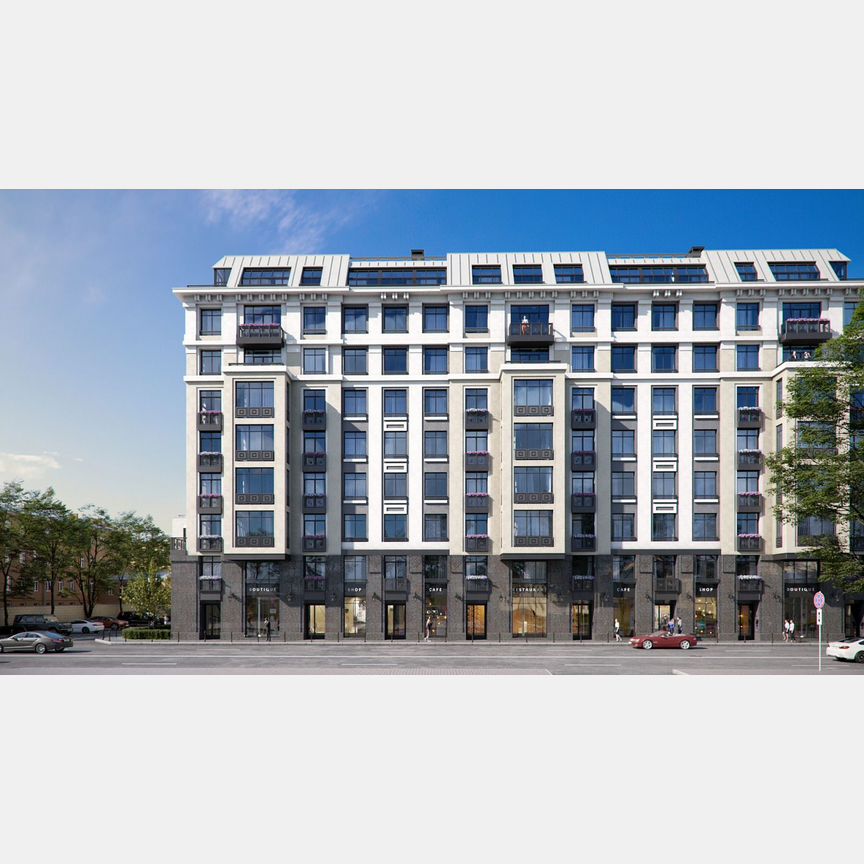 1-к. квартира, 54,7 м², 2/9 эт.