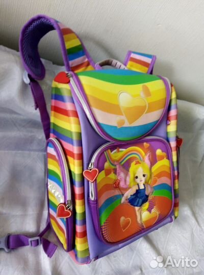 Портфель ортопедический школьный для девочки