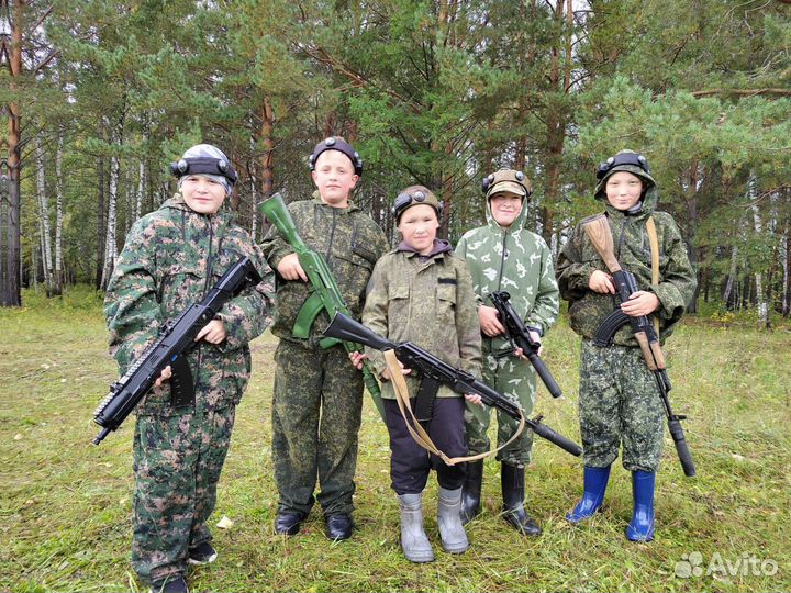 Выездные лазертаг игры. Тимбилдинг