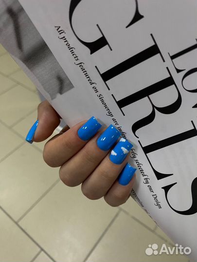Маникюр,гель лак,наращивание