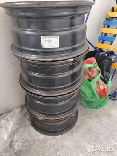 Диски штампованные r15