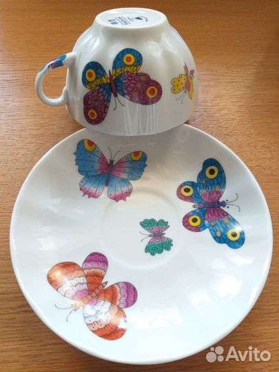 Чайная пара императорский фарфор ифз