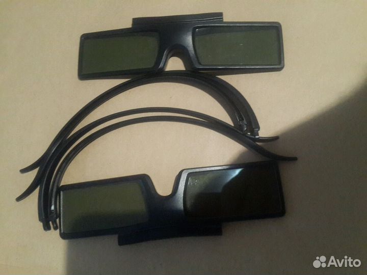 Очки 3d для тв samsung затворного типа 2шт